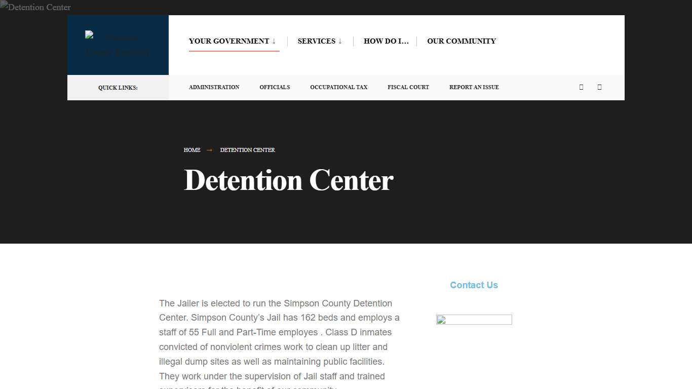 Detention Center - Simpson County Kentucky